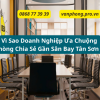 Văn phòng chia sẻ gần sân bay