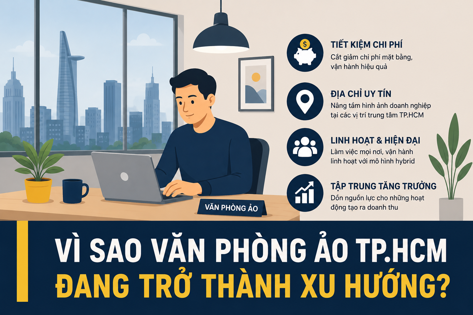 Xu hướng Văn phòng ảo TP.HCM