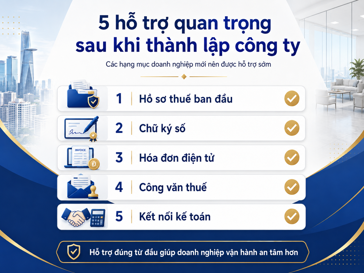 Văn phòng ảo có hỗ trợ thuế không