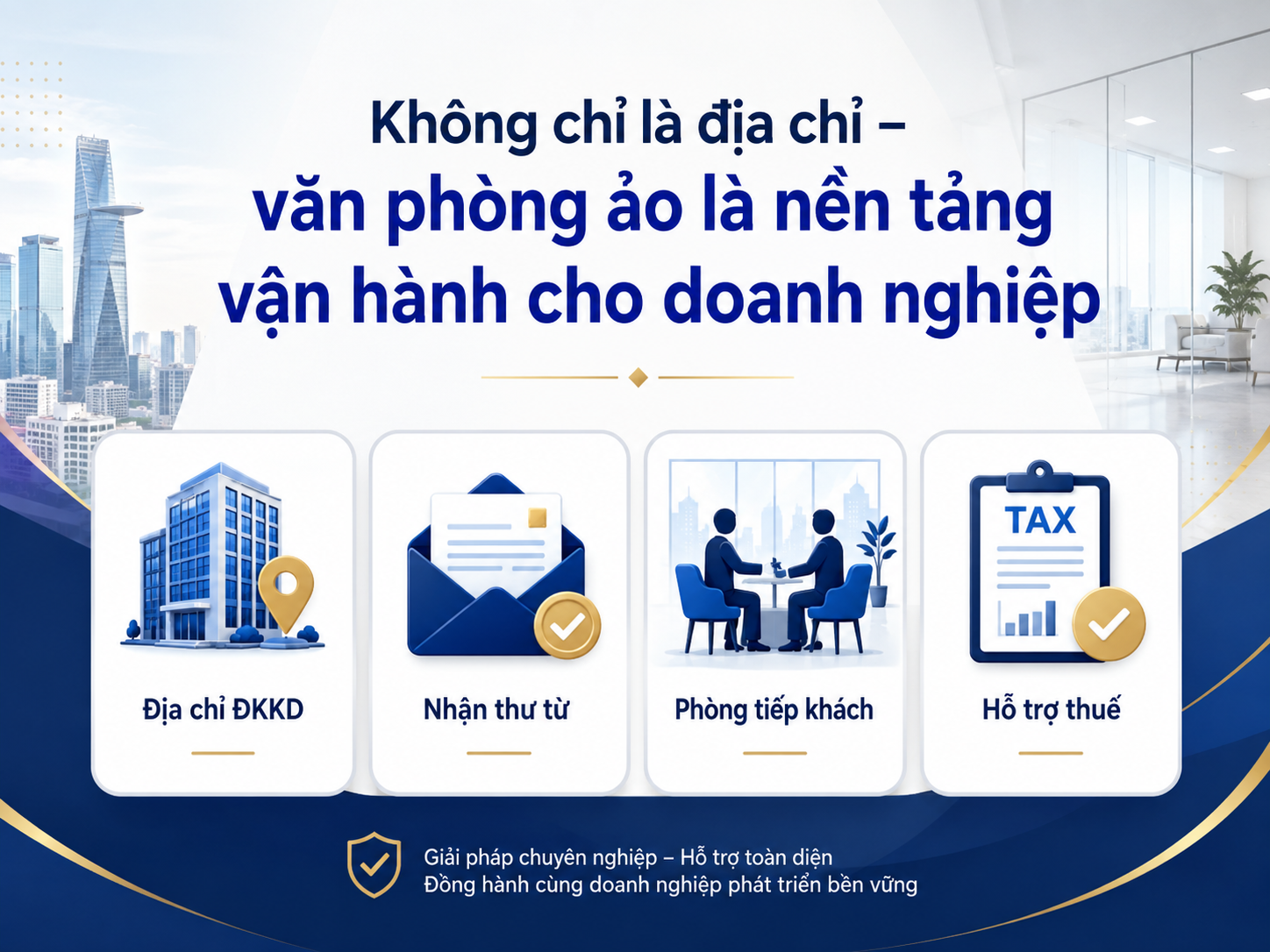 Văn phòng ảo có hỗ trợ thuế không